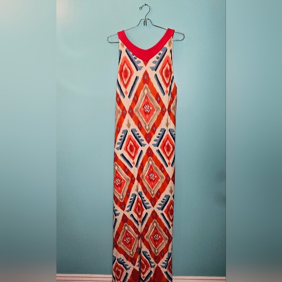 Chico's Ikat Sleeveless Maxi Dress - Picture 5 of 7